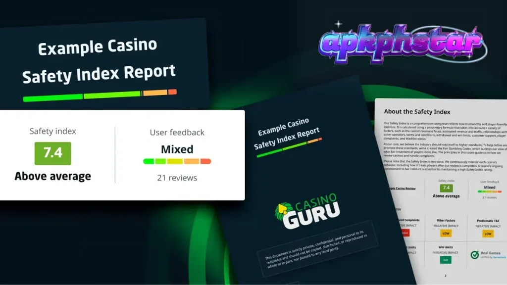 Laporan indeks keamanan kasino otomatis dari Casino Guru